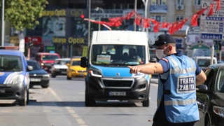 Toplu taşımada korona denetimi