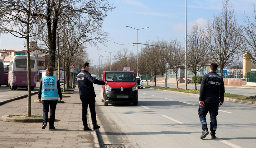 Toplu taşımaya sıkı denetim