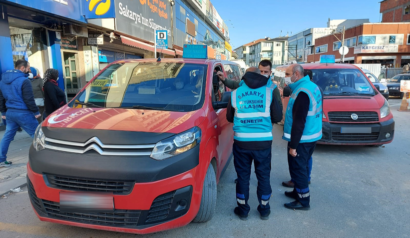 Toplu taşımaya sıkı denetim