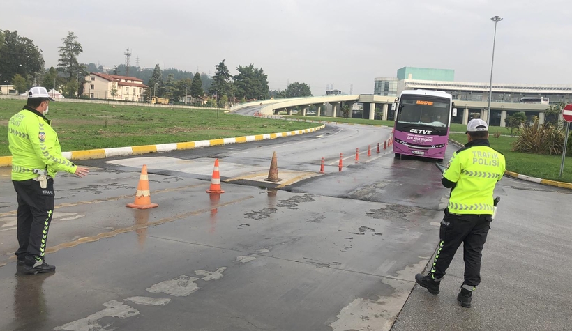 Toplu ulaşıma korona denetimi