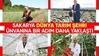 Toprağının bereketi Sakarya’yı dünya sahnesine taşıyor