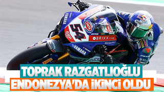 Toprak Razgatlıoğlu, Endonezya'da podyuma çıktı