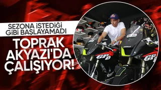Toprak Razgatlıoğlu hazırlıklarına Akyazı'da devam ediyor