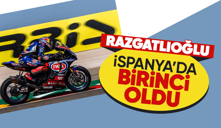 Toprak Razgatlıoğlu İspanya'da zirvede