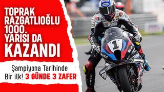 Toprak Razgatlıoğlu’ndan Macaristan’da tarihi zafer