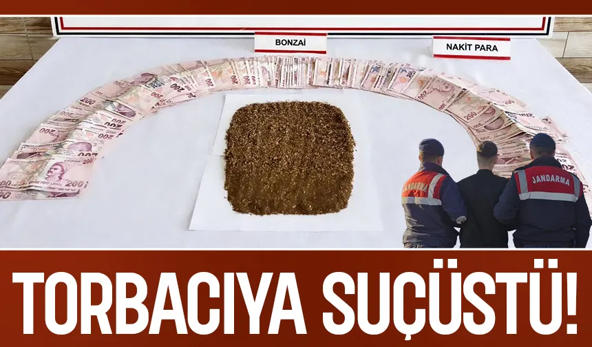 Torbacı suçüstü yakalandı
