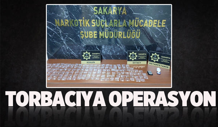 Torbacı uyuşturucularla yakalandı