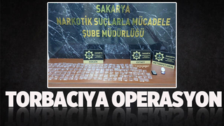 Torbacı uyuşturucularla yakalandı