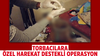 Torbacılara operasyon: 14 gözaltı