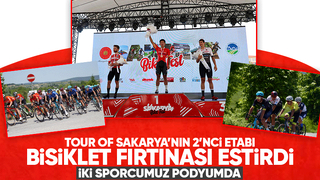 Tour Of heyecanı Sakarya’da sürüyor: Podyumda 2 Türk pedal