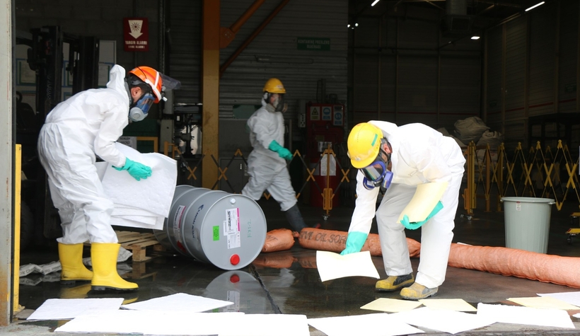 Toyota arama kurtarma ekibinden tatbikat