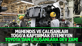 Toyota'dan çalışanlara yüzde yüz zam