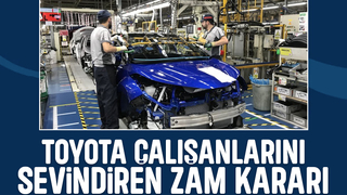 Toyota'dan çalışanlarına ara zam