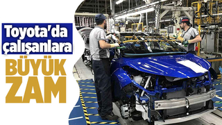 Toyota'dan işçileri sevindirecek zam kararı