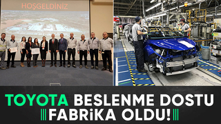 Toyota fabrikası Beslenme Dostu sertifikası aldı