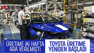 Toyota Sakarya'daki fabrikasında ara bitti, üretim başladı