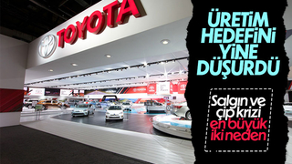 Toyota, temmuz ayı üretim hedefini düşürdü