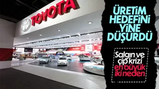 Toyota, temmuz ayı üretim hedefini düşürdü