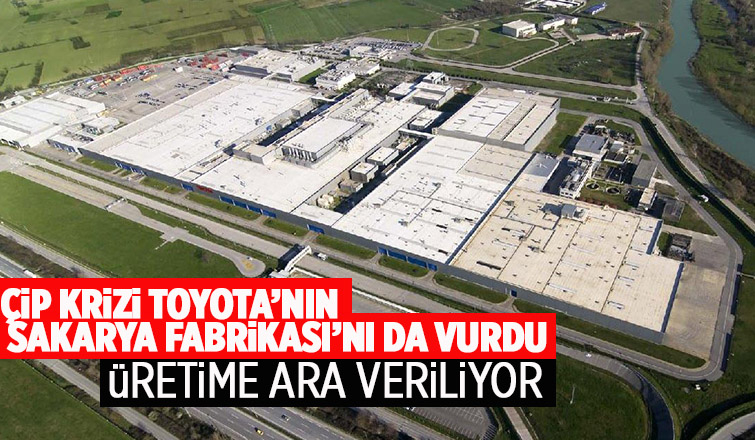 Toyota Türkiye üretime ara veriyor