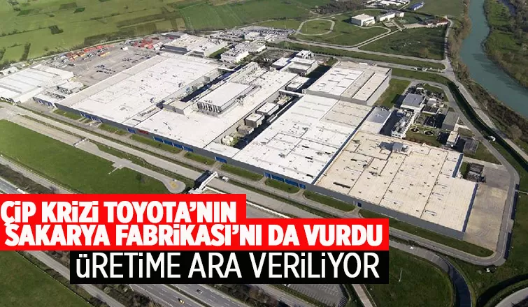 Toyota Türkiye üretime ara veriyor