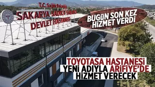 Toyotasa Hastanesi taşındı