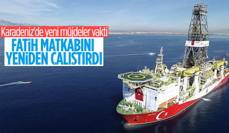 TPAO açıkladı! Fatih Sondaj Gemisi sondaja başladı