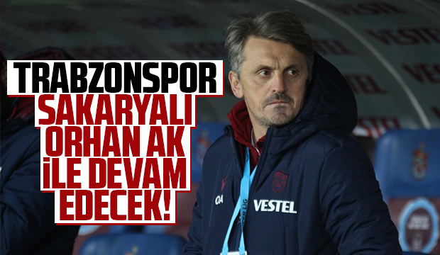 Trabzonspor Sakaryalı teknik adam ile yola devam edecek