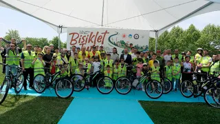 Trafik haftasında bisiklet turu düzenlendi
