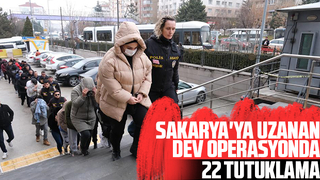 Trafik sigortası dolandırıcılığında 22 şüpheli tutuklandı