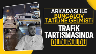 Trafik tartışmasında gençler silahlı saldırıya uğradı: 1 ölü, 1 yaralı