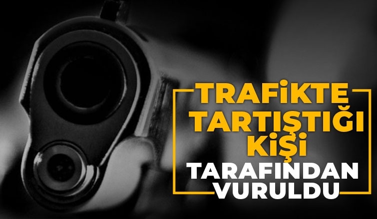 Trafikte tartışma kanlı bitti