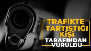 Trafikte tartışma kanlı bitti