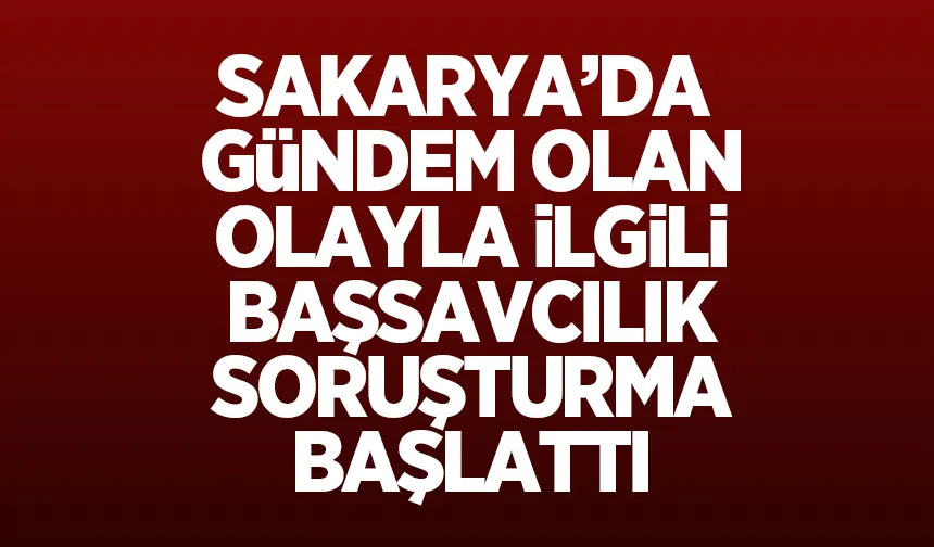 Trafikteki olaya ilişkin Başsavcılıktan açıklama