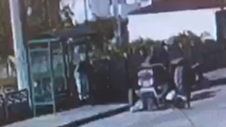 Bisikletlinin öldüğü feci kaza kamerada