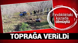 Traktör kazasında ölen sürücü toprağa verildi