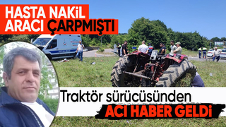 Traktör sürücüsü hayatını kaybetti