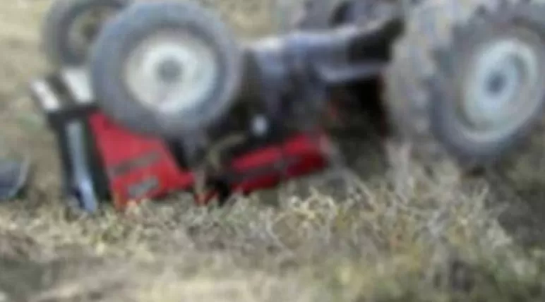 Traktör takla attı: 1 ölü