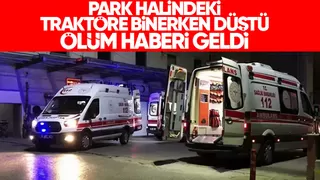 Traktöre binmeye çalışırken düşüp hayatını kaybetti