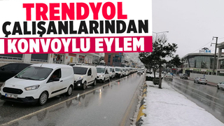 Trendyol çalışanlarından protesto