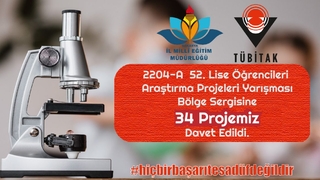 TÜBİTAK Bölge Sergisine Sakarya'dan 34 Proje