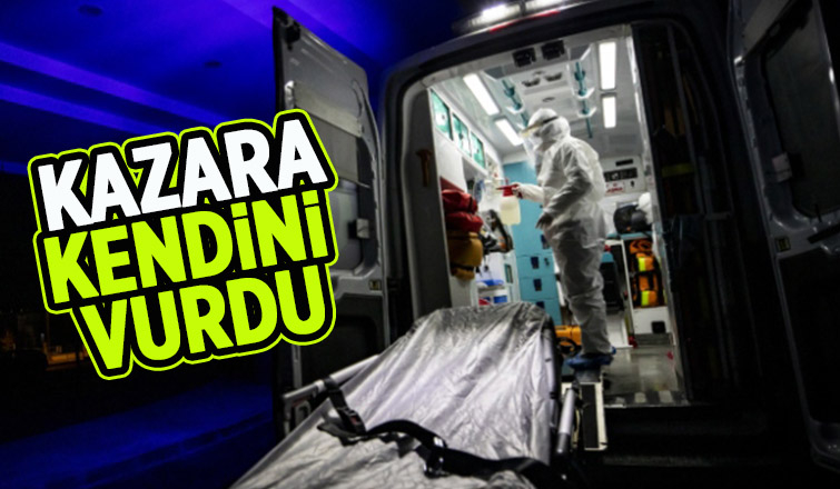 Tüfek ateş aldı yaralandı