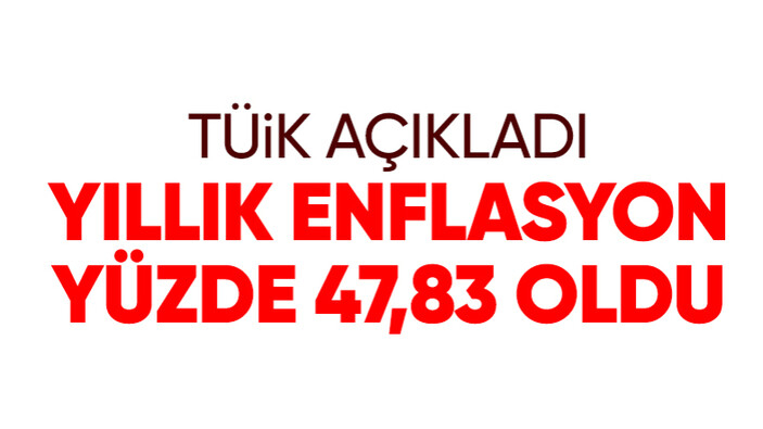 TÜİK 2023 temmuz ayı enflasyon oranını açıkladı!