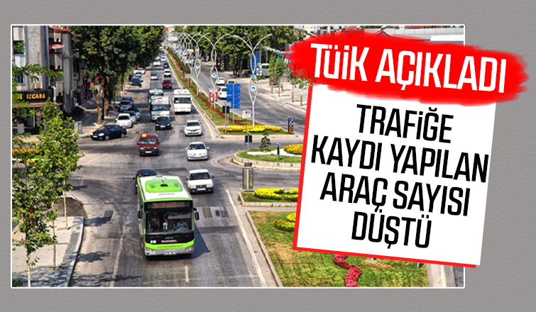 TÜİK Sakarya'da araç sayısını açıkladı