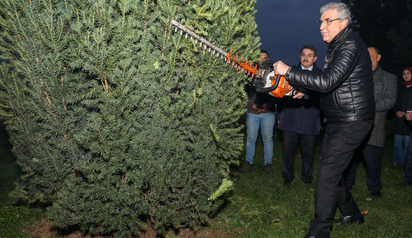 Tüm çabamız yeşil alanların korunup güzelleştirilmesi