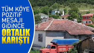 Tüm köye pozitif mesajı gidince ortalık karıştı