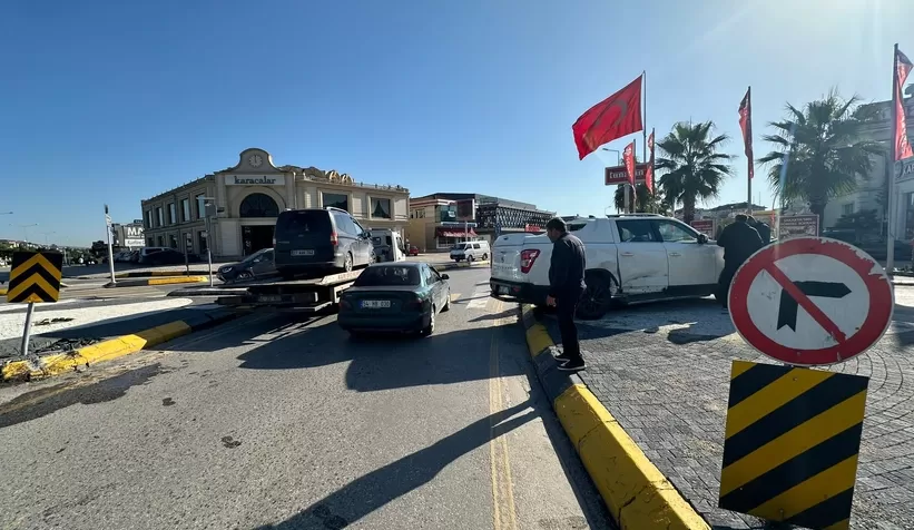 Tunatan Kavşağında kaza