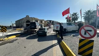 Tunatan Kavşağında kaza