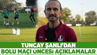 Tuncay Şanlı, takımı ve sakatlıkları değerlendirdi