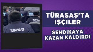 TÜRASAŞ işçilerinden sendikaya protesto