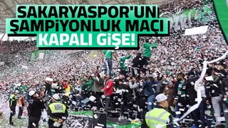 Turgutlu maçı kapalı gişe oynanacak